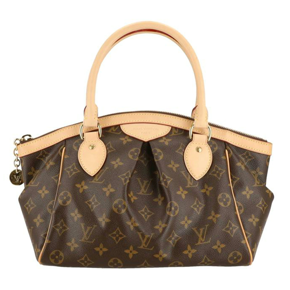 Louis Vuitton Tivoli Monogram Canvas Leather Brown